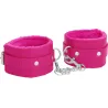 Ouch! Menottes de poignet Plush Rose